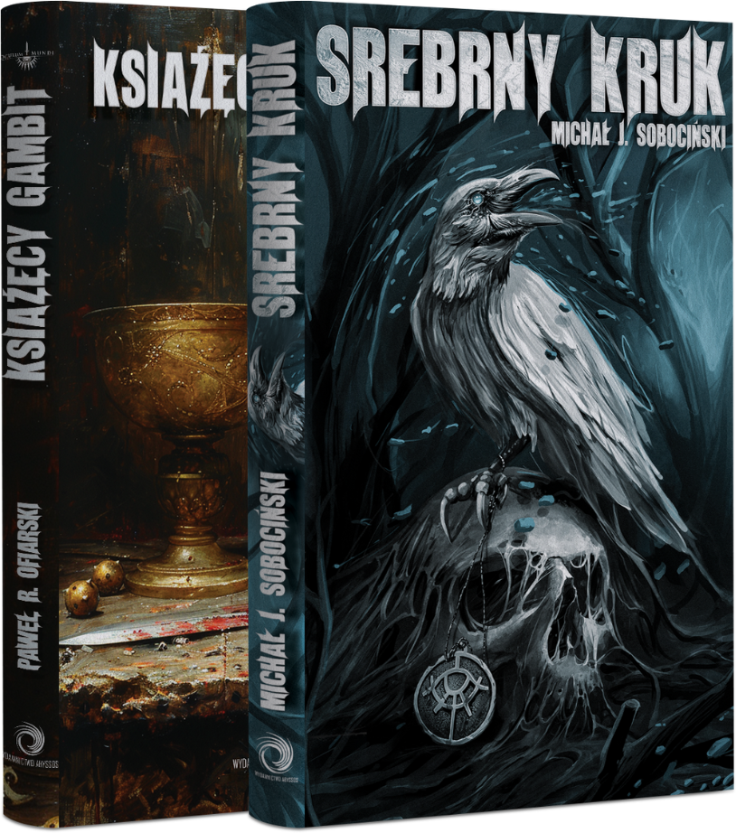 Książęcy Gambit + Srebrny Kruk + zakładki 3D